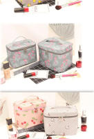 Bolso Portátil De Maquillaje Para Mujer Gran Capacidad Impermeable Organizador De Cosméticos Estuche De Almacenamiento Con Cierre De Cremallera Bolsa De Limpieza Y Belleza - details 7