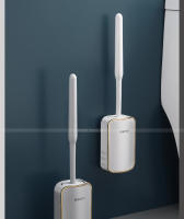Cepillo De Inodoro De Lujo MENGNI Con Montaje En Pared Y Drenaje Rápido Herramienta De Limpieza Para Baño Accesorios De Baño Ecológicos - details 1