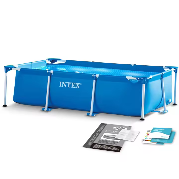 Piscina de jardín con estructura 300 x 200 x 75 cm INTEX 28272 - 1