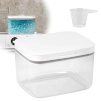 Caja De Almacenamiento Automática 2.8/5.5L Con Cuchara Organizador De Polvos Para Lavandería Contenedor Táctil Para Bolas De Lavado - details 7