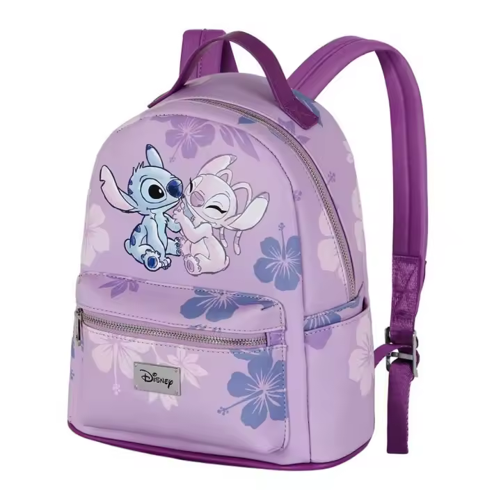 Mochila Heady Disney Stitch y Angel 29x24.5x16cm - 1