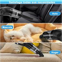 Aspiradora de Mano Inalámbrica 9000pa 120W, Aspiradora de Coche Recargable por USB Mini Aspiradora Portátil para Hogar y Coche - details 3