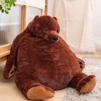 Oso De Peluche Marrón De 40cm Juguete Grande Oso Teddy Suave Cojín Almohada Para Niñas Regalos De Cumpleaños Juguetes De Animales De Peluche Unisex - details 11