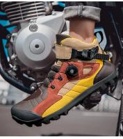 Botas De Ciclismo De Montaña Para Hombres Y Mujeres Profesionales Transpirables Resistentes Al Desgaste Y Caídas Con Protección Racial Para La Temporada - details 19