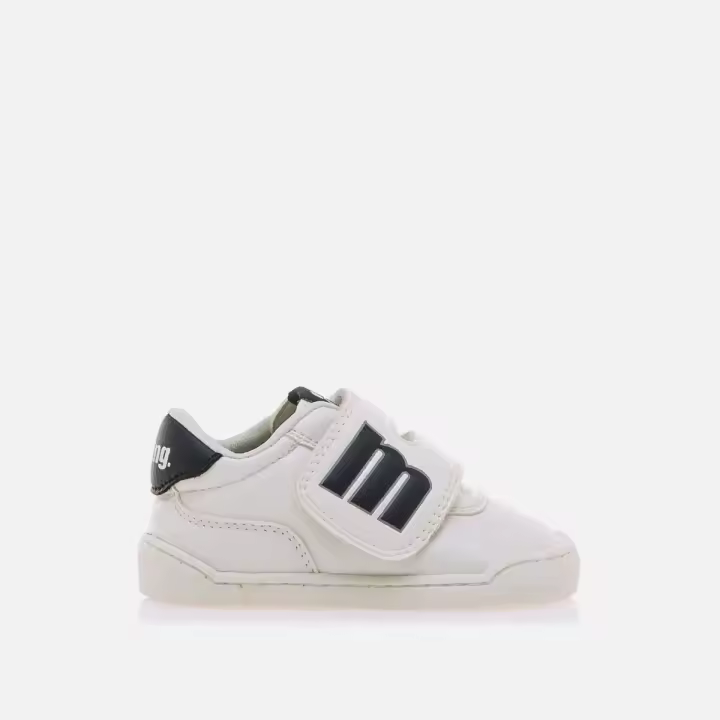 Deportivas Respetuosas Mustang Free blanco con detalle en azul marino - 1