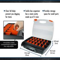 Caja De Herramientas Portátil De Plástico ABS Caja De Almacenamiento De Parques Con Múltiples Redes Para Reparación De Automóviles Y Herramientas - details 4