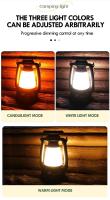 Lámpara De Escritorio LED Retro Caballo Decoración De Ambiente Recargable Para Camping Al Aire Libre Barra De Luz Linterna De Hogar - details 2