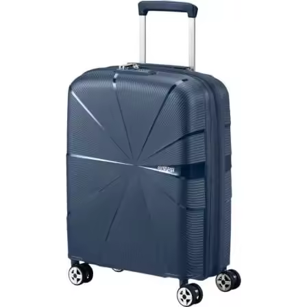 Maleta de Cabina American Tourister Starvibe Spinner 55cm/ 55x40x20cm/ 4 Ruedas/ Azul Marino - 1