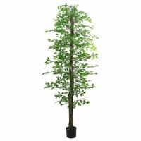 vidaXL Planta Ficus Artificial Verde en dimensiones 200 cm/300 cm/120 cm - details 1