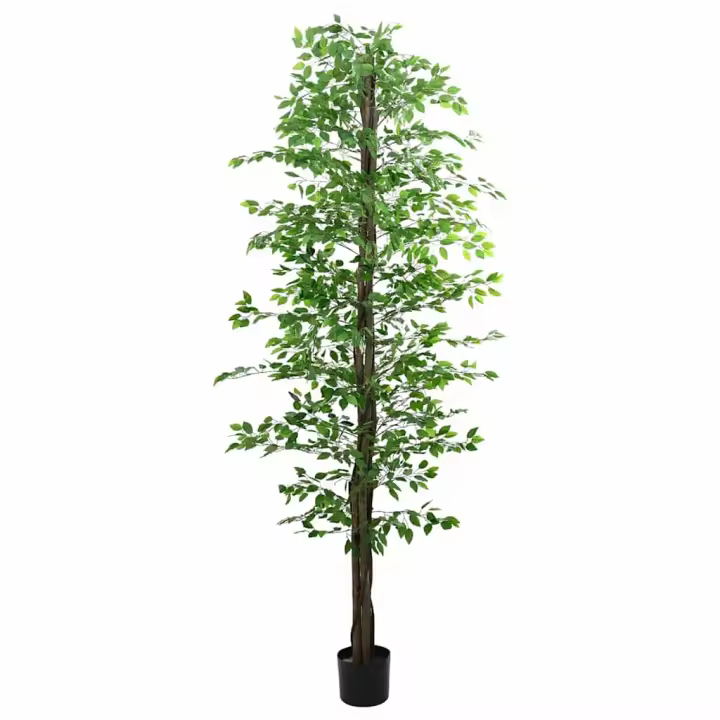 vidaXL Planta Ficus Artificial Verde en dimensiones 200 cm/300 cm/120 cm - 1