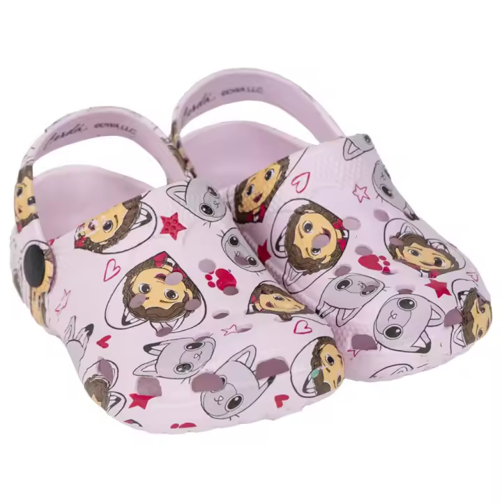 Zuecos Clogs Premium Gabbys Dollhouse Lila Niña 76575 - 1