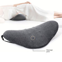 Almohada De Espalda Para Dormir Con Memoria De Foam 1pc Soporte De Columna Para El Sueño Y Embarazadas Almohada De Cintura Para Lado - details 5
