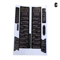 Pegatinas Impermeables Para Manillar De Bicicleta De Montaña Decoración De Absorbedor De Choque Del Frente 2pcs Accesorios Para Bicicleta - details 5
