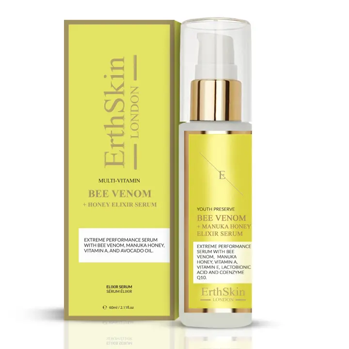 ErthSkin London Veneno de Abeja + Suero Elixir de Miel de Manuka 60ml - 1