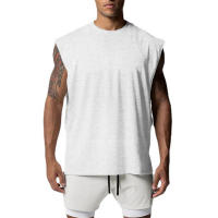 Chaleco De Correr Para Hombre 2023 Verano Secado Rápido Fitness Ropa Deportiva Sin Mangas Transpirable Y Ligero Camiseta Deportiva Para Gimnasio Y Bodybuilding - details 18