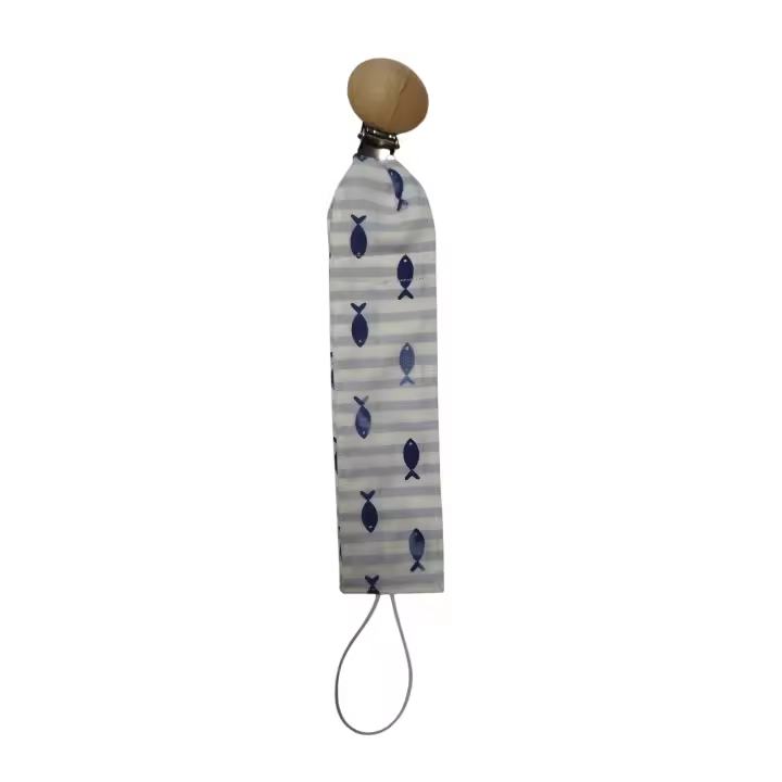 Cadena para chupete bebé - Chupetero personalizado con el nombre - Práctica y segura sujeción para chupetes - Leash & Case incluida- Bebitos - 1