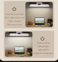Lámpara De Escritorio Recargable Con Luz Magnética USB Iluminación Nocturna Para Dormitorio Y Estudio Control Dimmer Incluido - details 9