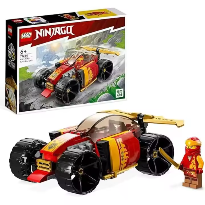 LEGO: Ninjago : Coche de Carreras Ninja EVO de Kai - Deportivo o Todoterreno -  Regalo Original - Juguete para Niños y Niñas mayores de 6 años - 1
