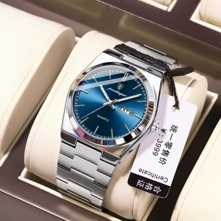 Reloj de cuarzo luminoso ultrafino para hombre nuevo y resistente al agua. - 1