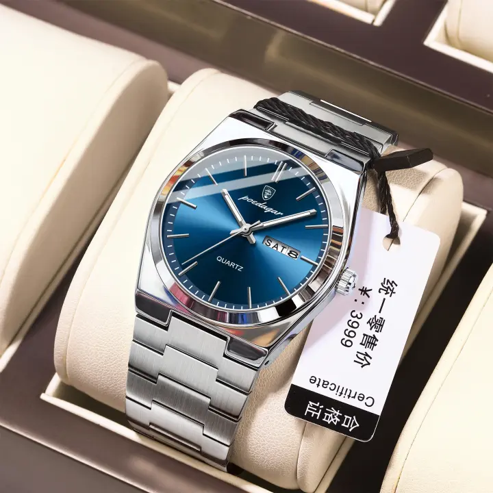Reloj de cuarzo luminoso ultrafino para hombre nuevo y resistente al agua. - 1