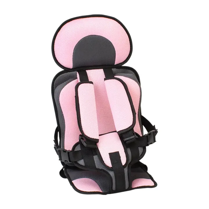 27.8*11 inch car travel seat cushion, portable seat belt, foldable car seat protector, children's travel accessories, easily foldable and machine washable, multiple colors available - 1