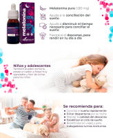 Soria Natural Melatonina Pura Gotas 1.8 Mg - Para Dormir Profundamente Sueño - 100% Pura - Niños y Adultos - Melatonia - details 0
