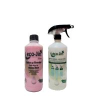 ECO JIN Original, 1L concentrado + difusor . Limpieza perfecta sin límites ECO-JIN. Higiénizante, Bactericida, Anticalcareo, desinfectante y elimina cal. Componentes tensoactivos. - details 3