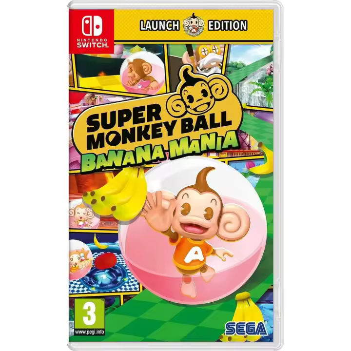 Super Monkey Ball Banan Mania Launch Edition (Importacion UK) - Nintendo Switch - Nuevo precintado - 1