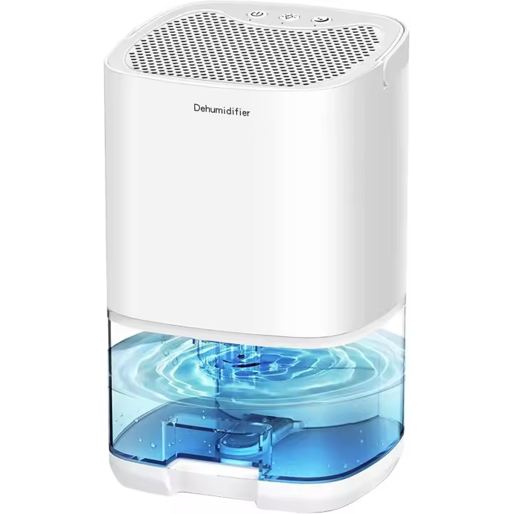 350 ml, adecuado para 5-26 Izer, deshumidifier doméstico, deshumidididiador para dormitorios Pequeños con 7 Luces LED, deshumidididifier Automático ultroculencioso - 1