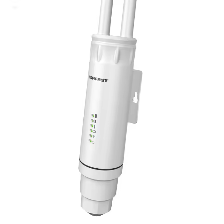 Repetidor de enrutador omnidireccional AC1200 de alta potencia para exteriores, punto de acceso 2G y 5G, antena de largo alcance, amplificador de estación Base WiFi, 2x5dBi - 1