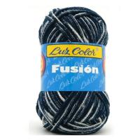 Lote 70 Ovillos fusion Multicolor COMPRAR hilo Seda - Suave Hilo seda para Tejer 50g 100m Agujas 4-5 LANAS LUZ COLOR - details 2