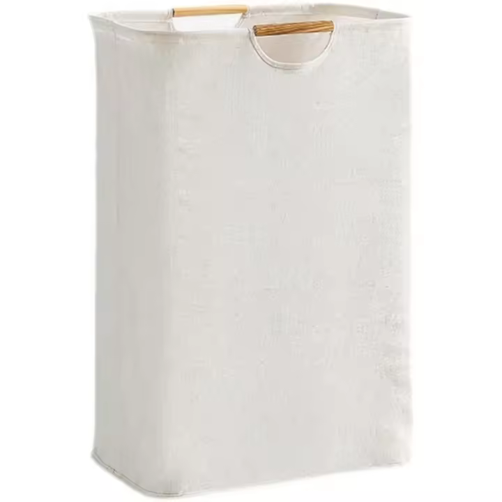 Large Capacity Laundry Storage Dirty Clothes Storage Basket with Handle Hamper Collapsible Laundry Basket Bathroom Accessories - 1