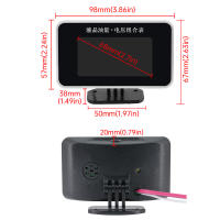 Voltímetro Digital Para Coche Y Barco Rango 0-190 Ohm Con Sensor De Nivel De Aceite A5 Indicador De Nivel De Combustible DC 12V 24V - details 1