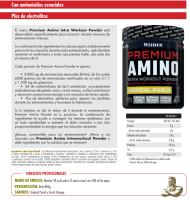 Premium Amino Powder 800gr - Weider - details 1