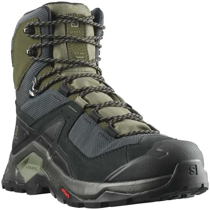 Calzado Outdoor marca Salomon modelo L41457100 para hombre en color negro - 1