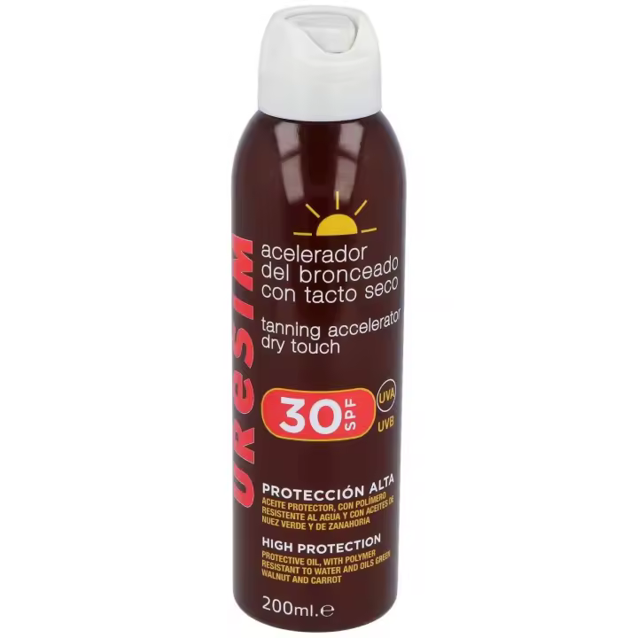 Uresim Acelerador Del Bronceado 30 Spf Spray 200Ml - 1