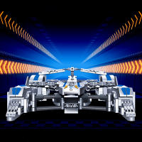 Bloques De Construcción Técnicos 58080 Anime Sprot Car MOC Modelo Future GPX Cyber Formula Regalos De Cumpleaños Y Navidad 596 Piezas - details 4