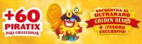 PIRATIX, ADVENTURE WORLD Serie Golden Treasure – Caja con 24 sobres con figuras pirata coleccionables de la Serie Golden Treasure. Cada sobre contiene 1 Piratix misterioso y 1 accesorio - details 1
