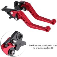 Manillar De Freno Ajustable Para Motocicleta Modificación CNC Palanca De Embrague Y Freno De Anillo Kit De Manillar De Barra Superior Partes Modificadas - details 4