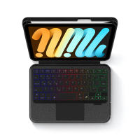 Teclado Retroiluminado HUWEI Magic Para iPad Mini 7 Funda Para iPad Mini 2024 A17 pro 8.3 Pulgadas Soporte Cubierta Inteligente Con Trackpad - details 10