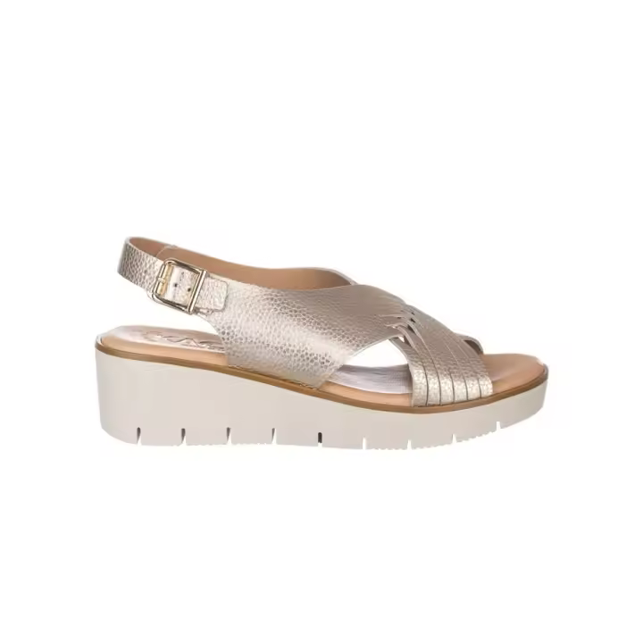 Cuñas Zapp 2451 Mujer Oro - 1