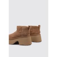 UGG Classic Ultra Mini New Heights  Botines De Tacón Mujer Cuero - details 2