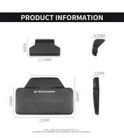 Juego De Almohadillas Traseras Para Motocicleta Suzuki V-Strom 1050 1000 650 250 DL1050 DL1000 DL650 DL250 Cubierta Universal De Goma Para Pasajero - details 5