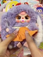 Muñeca De Peluche Kawaii De Conejito Macarón Para Bebés Serie Blanca Caja Misteriosa De Juguetes DIY Vestido Regalos Para Niños Y Niñas Aged 14+ - details 2