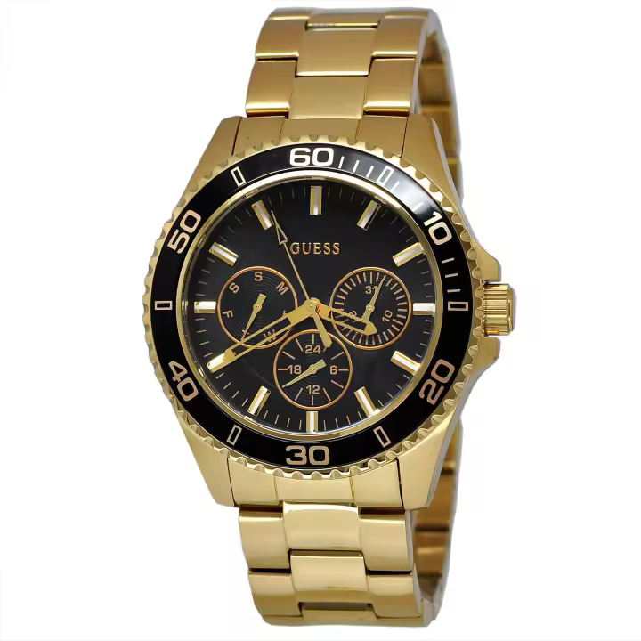 Guess Sport Steel W0231l3 Reloj De Pulsera Analógico Para Mujer Color Dorado - 1
