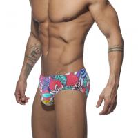 Bragas De Natación Para Hombre Estampado De Flores Moda Verano Push up Cintura Baja Shorts De Playa Traje De Baño Sexy - details 7