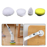 Cabeza De Repuesto Para Escobilla Multifuncional Eléctrica 4Pcs Para Limpieza Del Baño Y Cocina Material De Níquel De Cobre Y Nylon - details 2