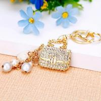 Llavero De Coche Con Diamantes Brillantes Para Mujer Adorno Para Bolso Regalo Perfecto Para El Día De San Valentín Material De Aleación - details 5