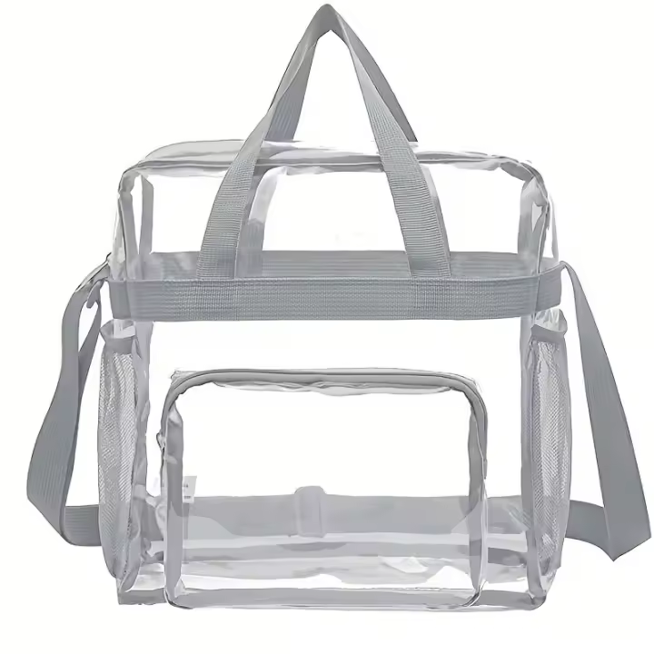 Bolso De Viaje PVC Transparent With Múltiples Bolsos Y Impermeable Para El Almacenamiento - 1