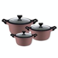 Cacerolas Elite Horizon Aluminio Forjado 20Ø-24Ø-28Ø Azul Gris Rosado - details 2